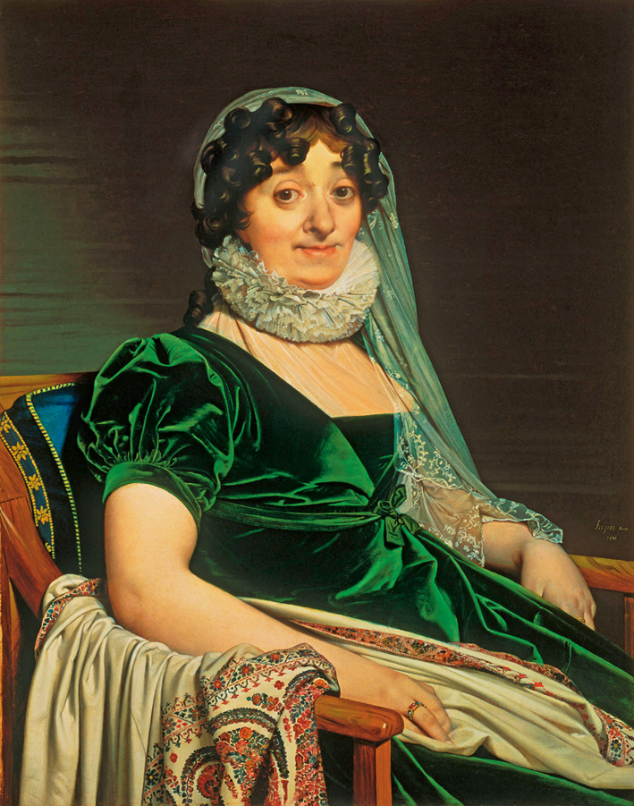  让·奥古斯特·多米尼克·安格尔 Jean Auguste Dominique Ingres ——图尔农伯爵夫人的肖像